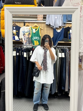 「Ralph Lauren」｜れんぽころーねさん（レディース・156cm）の夏コーディネート
