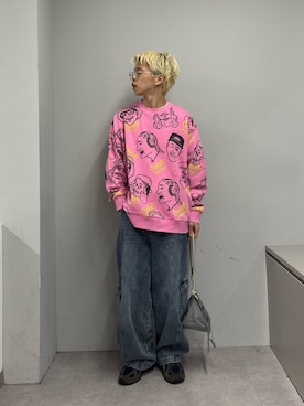 「SOUNDSGOOOOD（サウンズグッド）のアイテム」を使った、ゆうしんさん（メンズ・165cm）の春コーディネート