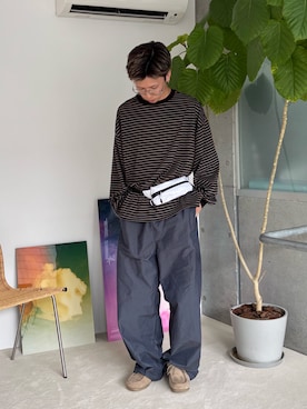 「CIAOPANIC TYPY（チャオパニックティピー）のアイテム」を使った、ゆうしんさん（メンズ・167cm）の夏コーディネート