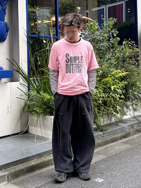 ゆうしんさん（メンズ・167cm）の春コーディネート