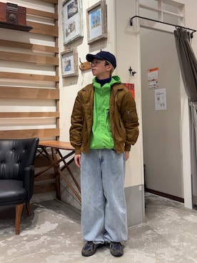 ゆうしんさん（メンズ・165cm）の冬コーディネート