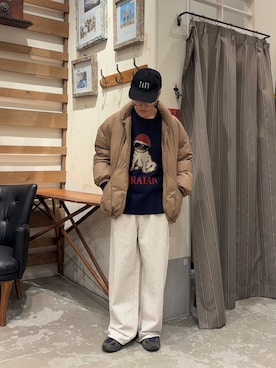 ゆうしんさん（メンズ・165cm）の冬コーディネート