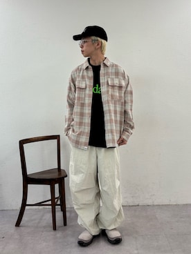 ゆうしんさん(メンズ・167cm)の春コーディネート