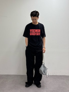 「etsinta（エシンタ）のアイテム」を使った、ゆうしんさん（メンズ・167cm）の夏コーディネート