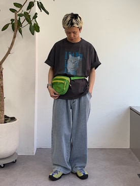 「CIAOPANIC TYPY（チャオパニックティピー）のアイテム」を使った、ゆうしんさん（メンズ・167cm）の春コーディネート