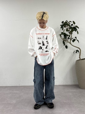 「SOUNDSGOOOOD（サウンズグッド）のアイテム」を使った、ゆうしんさん（メンズ・165cm）の春コーディネート