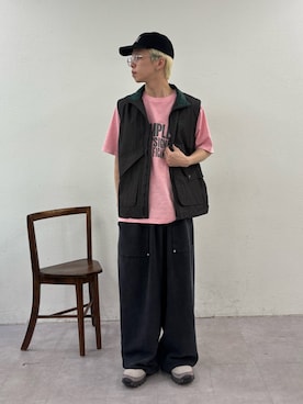 「Franklin Climbing（フランクリンクライミング）のアイテム」を使った、ゆうしんさん（メンズ・167cm）の春コーディネート