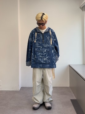 「SOUNDSGOOOOD（サウンズグッド）のアイテム」を使った、ゆうしんさん（メンズ・165cm）の春コーディネート