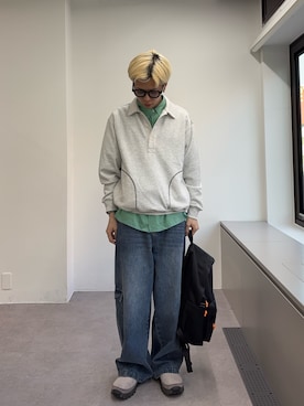 ゆうしんさん（メンズ・165cm）の春コーディネート