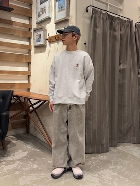 「CIAOPANIC TYPY（チャオパニックティピー）のアイテム（帽子）」を使った、ゆうしんさん（メンズ・165cm）の冬コーディネート