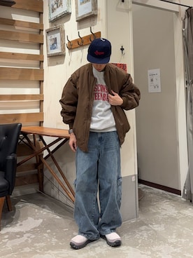 「CIAOPANIC TYPY（チャオパニックティピー）のアイテム」を使った、ゆうしんさん（メンズ・165cm）の冬コーディネート