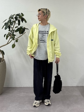 「Franklin Climbing（フランクリンクライミング）のアイテム」を使った、ゆうしんさん（メンズ・167cm）の春コーディネート