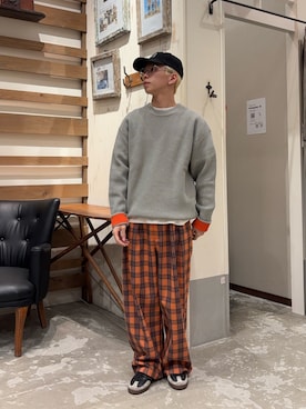 ゆうしんさん（メンズ・165cm）の秋コーディネート