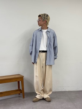 ゆうしんさん（メンズ・167cm）の春コーディネート
