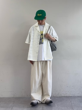 「CIAOPANIC TYPY（チャオパニックティピー）のアイテム（パンツ）」を使った、ゆうしんさん（メンズ・167cm）の春コーディネート