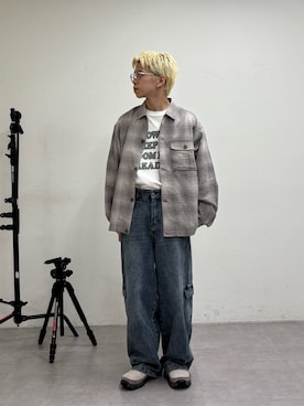 ゆうしんさん（メンズ・165cm）の春コーディネート