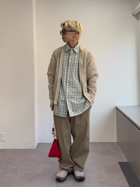 ゆうしんさん(メンズ・167cm)の春コーディネート