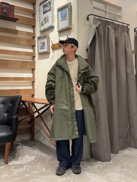 「etsinta（エシンタ）のアイテム」を使った、ゆうしんさん（メンズ・165cm）の冬コーディネート