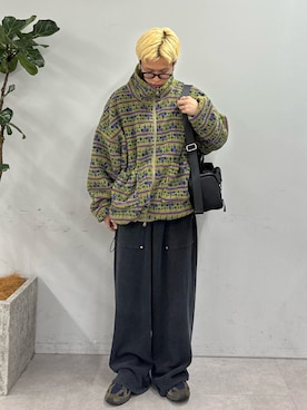 「CIAOPANIC TYPY（チャオパニックティピー）のアイテム（ブルゾン）」を使った、ゆうしんさん（メンズ・167cm）の秋コーディネート
