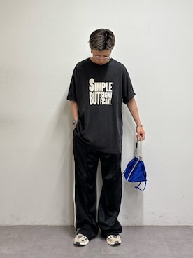 「etsinta（エシンタ）のアイテム」を使った、ゆうしんさん（メンズ・167cm）の夏コーディネート