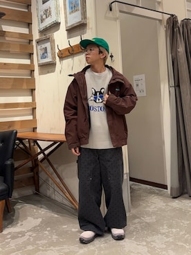 ゆうしんさん（メンズ・165cm）の冬コーディネート