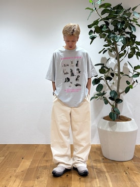 「SOUNDSGOOOOD（サウンズグッド）のアイテム」を使った、ゆうしんさん（メンズ・167cm）の夏コーディネート