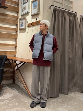 ゆうしんさん(メンズ・165cm)の冬コーディネート