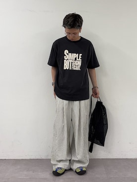 ゆうしんさん（メンズ・167cm）の春コーディネート