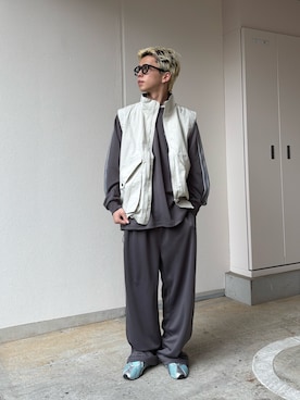 「Franklin Climbing（フランクリンクライミング）のアイテム」を使った、ゆうしんさん（メンズ・167cm）の春コーディネート