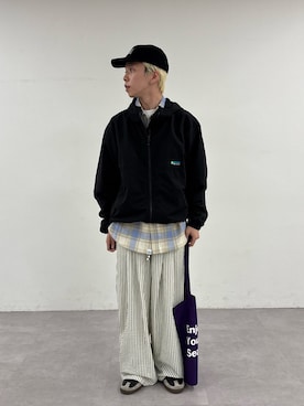 ゆうしんさん（メンズ・165cm）の春コーディネート