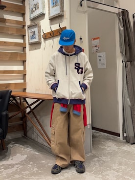 ゆうしんさん（メンズ・165cm）の冬コーディネート