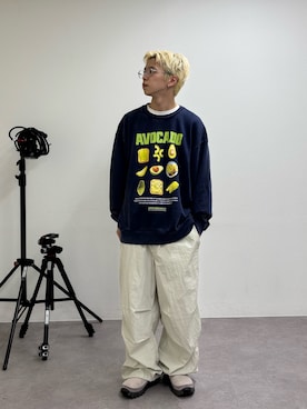 「SOUNDSGOOOOD（サウンズグッド）のアイテム」を使った、ゆうしんさん（メンズ・165cm）の春コーディネート