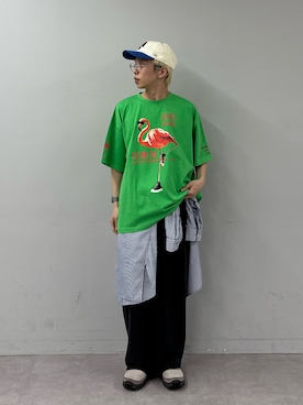 ゆうしんさん（メンズ・167cm）の春コーディネート