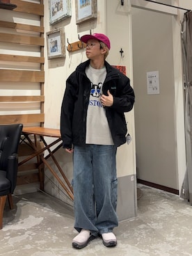 ゆうしんさん（メンズ・165cm）の冬コーディネート