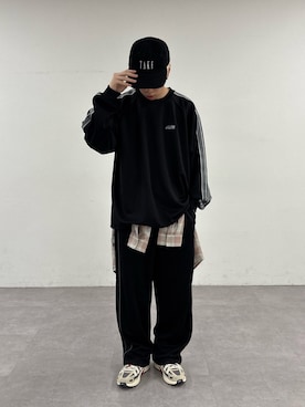 「Franklin Climbing（フランクリンクライミング）のアイテム」を使った、ゆうしんさん（メンズ・167cm）の春コーディネート