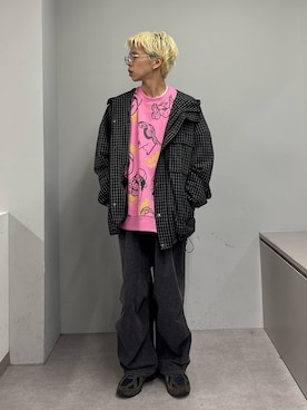 「CIAOPANIC TYPY（チャオパニックティピー）のアイテム」を使った、ゆうしんさん（メンズ・165cm）の春コーディネート