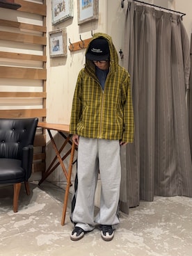 「CIAOPANIC TYPY（チャオパニックティピー）のアイテム（ブルゾン）」を使った、ゆうしんさん（メンズ・165cm）の秋コーディネート