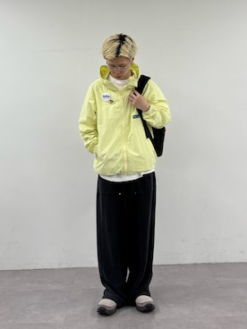 「Franklin Climbing（フランクリンクライミング）のアイテム」を使った、ゆうしんさん（メンズ・167cm）の春コーディネート