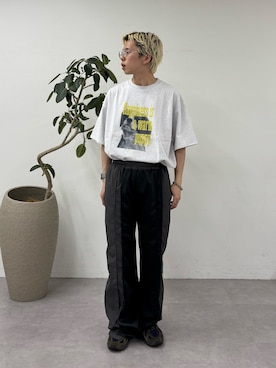 「etsinta（エシンタ）のアイテム」を使った、ゆうしんさん（メンズ・167cm）の春コーディネート