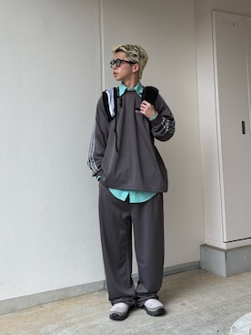 「Franklin Climbing（フランクリンクライミング）のアイテム」を使った、ゆうしんさん（メンズ・167cm）の春コーディネート