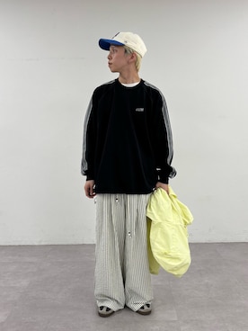 「Franklin Climbing（フランクリンクライミング）のアイテム」を使った、ゆうしんさん（メンズ・167cm）の春コーディネート