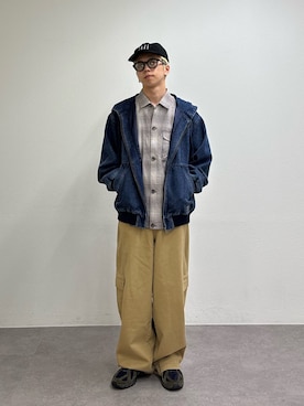 「CIAOPANIC TYPY（チャオパニックティピー）のアイテム」を使った、ゆうしんさん（メンズ・165cm）の春コーディネート