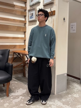 「アイテム（チノパンツ）」を使った、yushin1919さん（メンズ・165cm・20代）の秋コーディネート