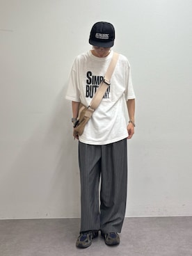 ゆうしんさん（メンズ・167cm）の春コーディネート