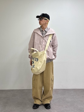 「CIAOPANIC TYPY（チャオパニックティピー）のアイテム」を使った、ゆうしんさん（メンズ・165cm）の春コーディネート