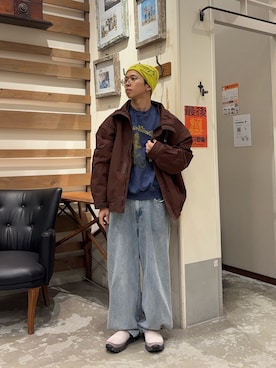 ゆうしんさん（メンズ・165cm）の冬コーディネート