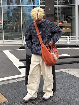 ゆうしんさん（メンズ・167cm）の春コーディネート
