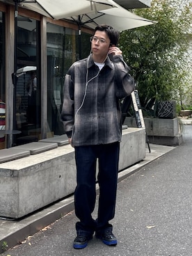 「DISCUS（ディスカス）のアイテム」を使った、ゆうしんさん（メンズ・167cm）の夏コーディネート