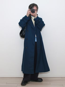 「アイテム（チャーム）」を使った、sndiさん（メンズ・165cm）の冬コーディネート