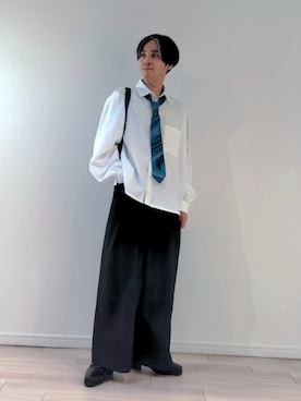 「アイテム（シャツ/ブラウス）」を使った、sndi1984さん（メンズ・165cm・40代）の秋コーディネート